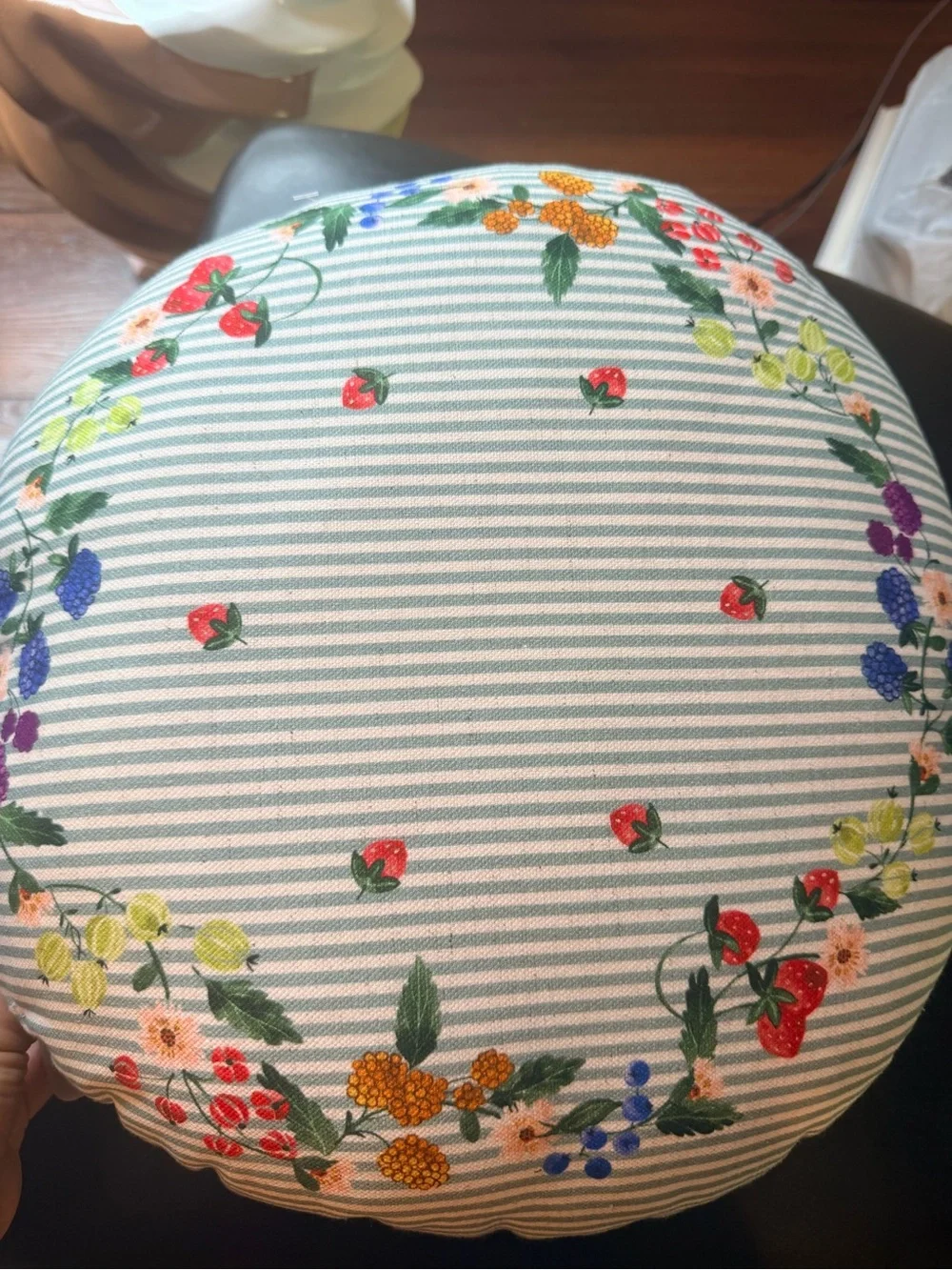 Anthropologie round fabric